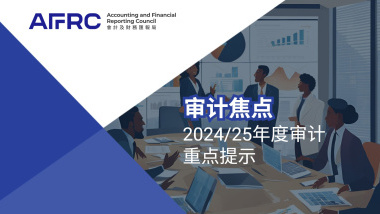 2024/25年度审计重要提示